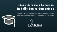Convocatoria I Beca de derechos humanos Rodolfo Benito Samaniego